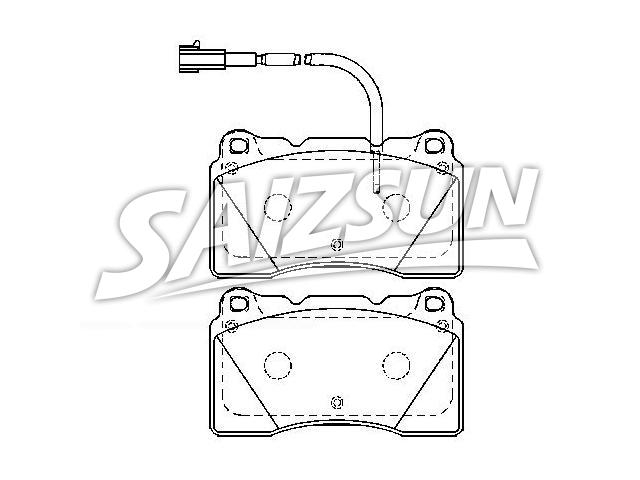 тормозная кладка Brake Pad Set:7 736 549 0