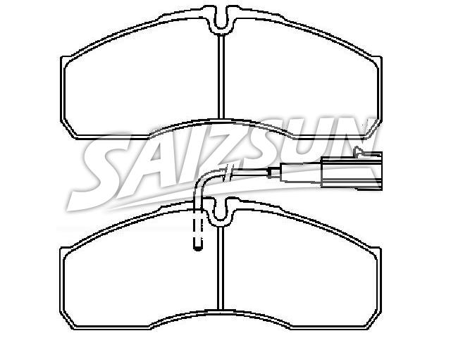 тормозная кладка Brake Pad Set:50 01 874 888