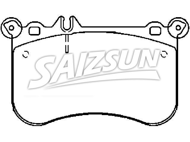 тормозная кладка Brake Pad Set:006 420 66 20