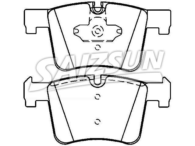 тормозная кладка Brake Pad Set:34 11 4 073 936