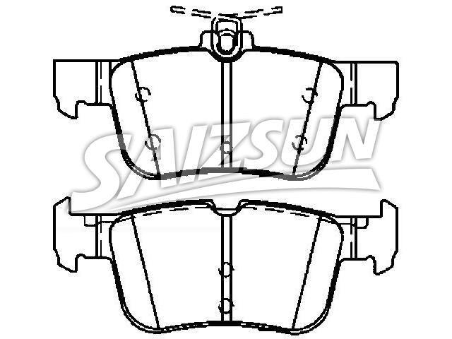 тормозная кладка Brake Pad Set:DG9Z-2200-A