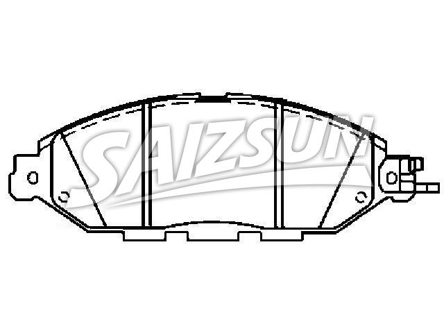 тормозная кладка Brake Pad Set:D1060-3JA0A