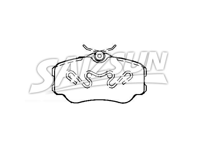 тормозная кладка Brake Pad Set:5X0 698 151 C