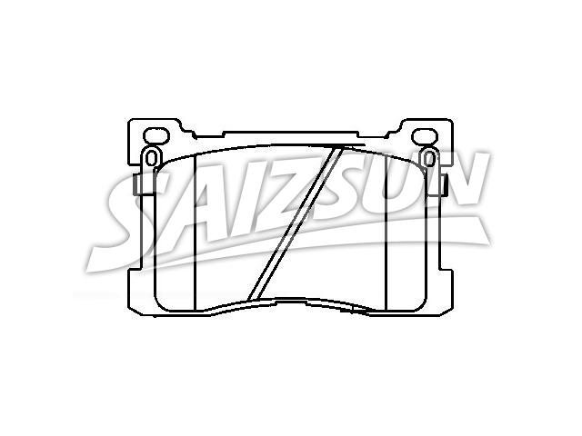 тормозная кладка Brake Pad Set:58101-3NA80