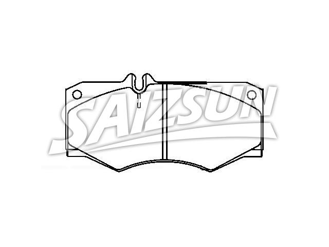тормозная кладка Brake Pad Set:005 420 98 20