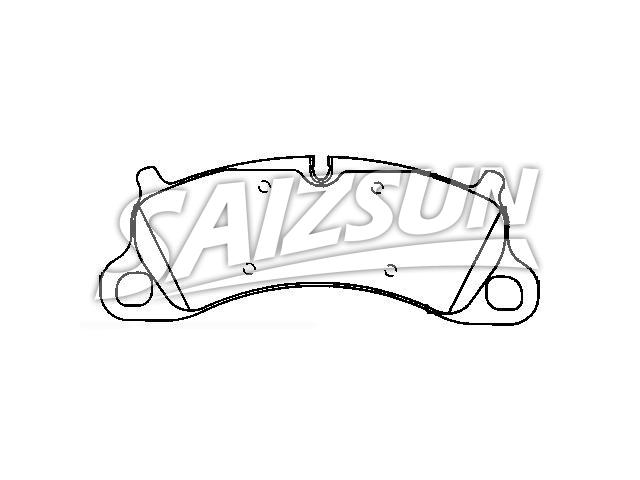 тормозная кладка Brake Pad Set:991 351 949 02