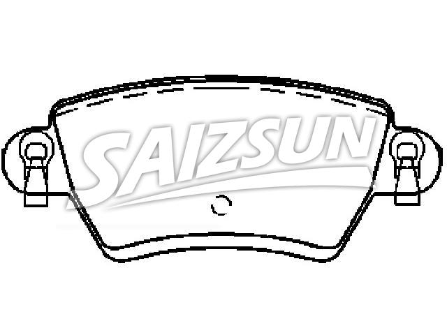 тормозная кладка Brake Pad Set:D4060-MP110-C2