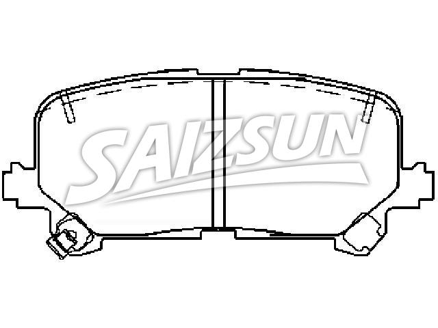 тормозная кладка Brake Pad Set:43022-TZ5-A00
