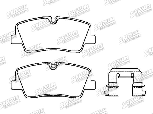 тормозная кладка Brake Pad Set:58301-59A10