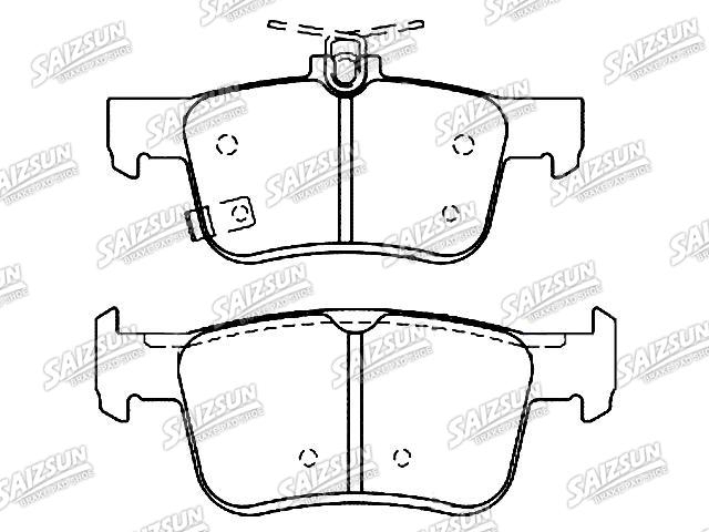тормозная кладка Brake Pad Set:43022-TVA-A03