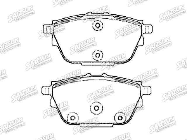 тормозная кладка Brake Pad Set:YL00258980