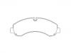 тормозная кладка Brake Pad Set:MK530890