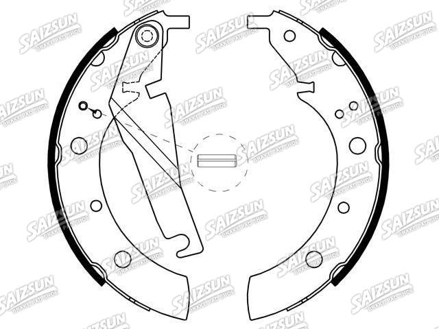 Brake Shoe Set Brake Shoe Set:34 21 1 154 921