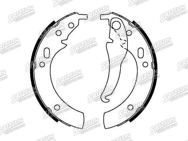 Brake Shoe Set Brake Shoe Set:34 21 1 112 961