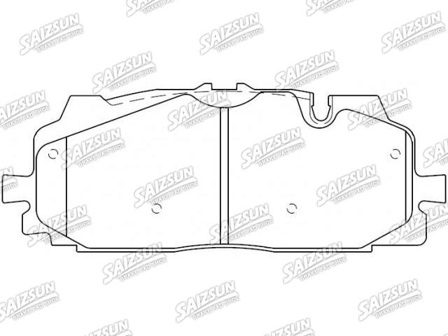 тормозная кладка Brake Pad Set:4M0 698 151 AA