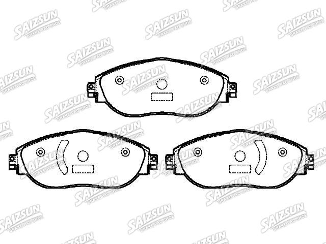 тормозная кладка Brake Pad Set:3Q0 698 151