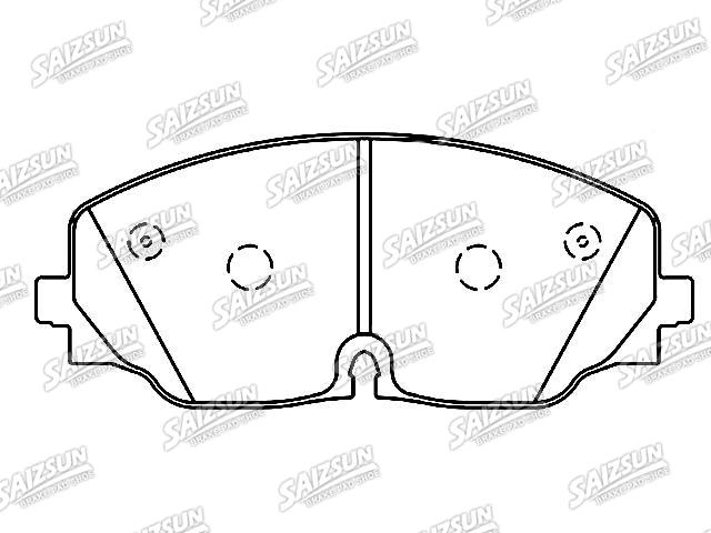 тормозная кладка Brake Pad Set:3QF 698 151