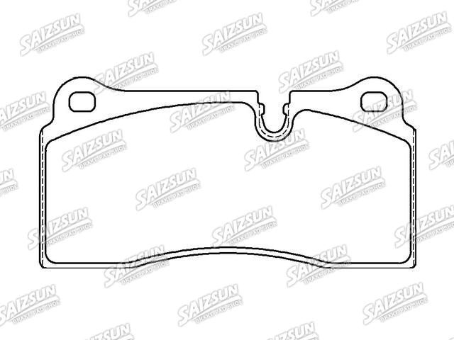 тормозная кладка Brake Pad Set:34 21 8 091 600