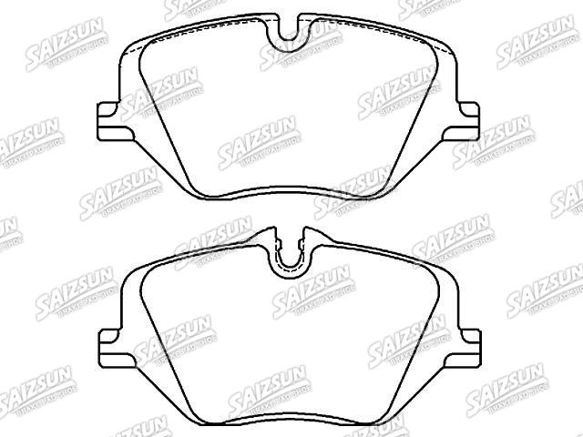 тормозная кладка Brake Pad Set:34 10 6 897 141