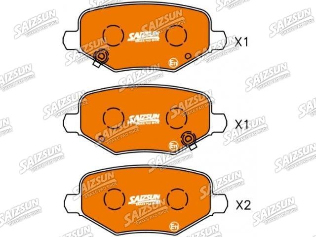 тормозная кладка Brake Pad Set:68192439AB