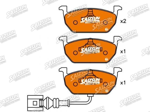 тормозная кладка Brake Pad Set:5Q0 698 151 C