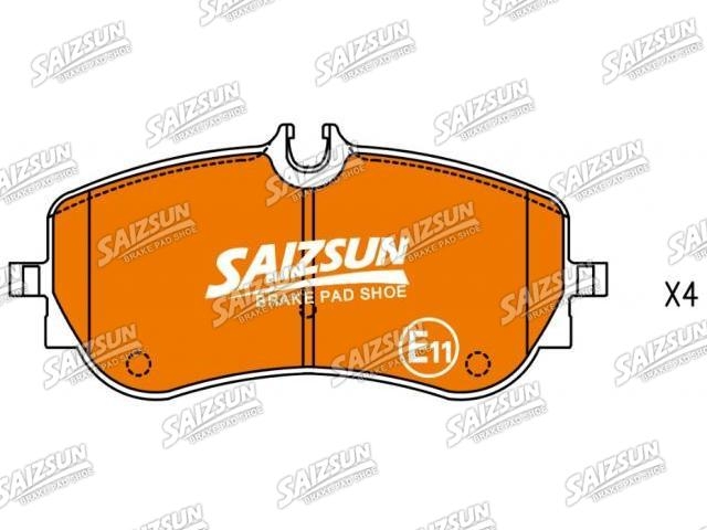 тормозная кладка Brake Pad Set:2H6 698 451