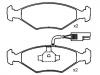 тормозная кладка Brake Pad Set:5 882 985