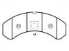 тормозная кладка Brake Pad Set:8 284 000 106