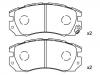 тормозная кладка Brake Pad Set:26296-AA040