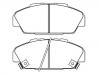 тормозная кладка Brake Pad Set:45022-SM2-010