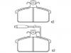 тормозная кладка Brake Pad Set:8E0 211 650 81