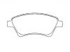 тормозная кладка Brake Pad Set:77 01 207 184
