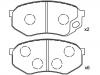 тормозная кладка Brake Pad Set:MC862939