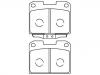 тормозная кладка Brake Pad Set:MB895303