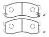 тормозная кладка Brake Pad Set:MC112105