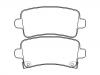 тормозная кладка Brake Pad Set:16586609