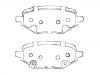 тормозная кладка Brake Pad Set:10445528