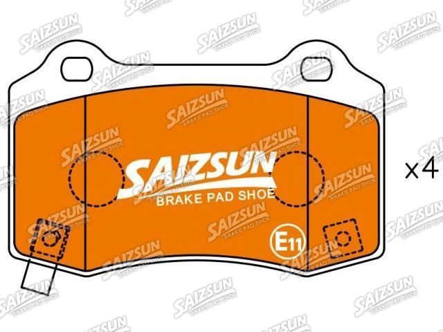 тормозная кладка Brake Pad Set:68003610AA