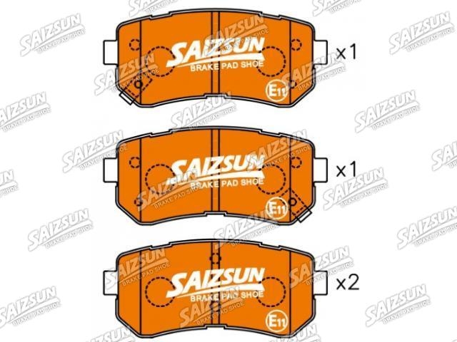 тормозная кладка Brake Pad Set:58302-C1A15