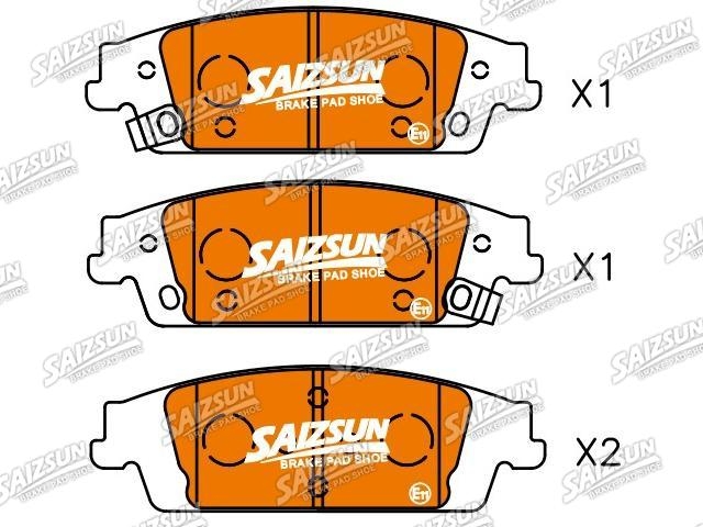 тормозная кладка Brake Pad Set:23135903