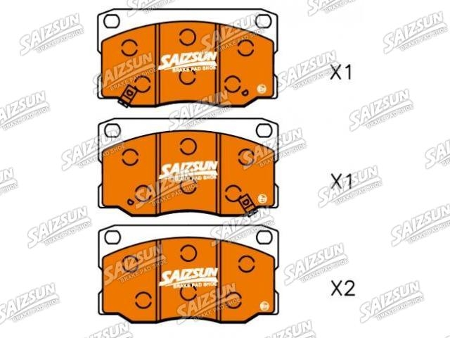 тормозная кладка Brake Pad Set:58101-45A00