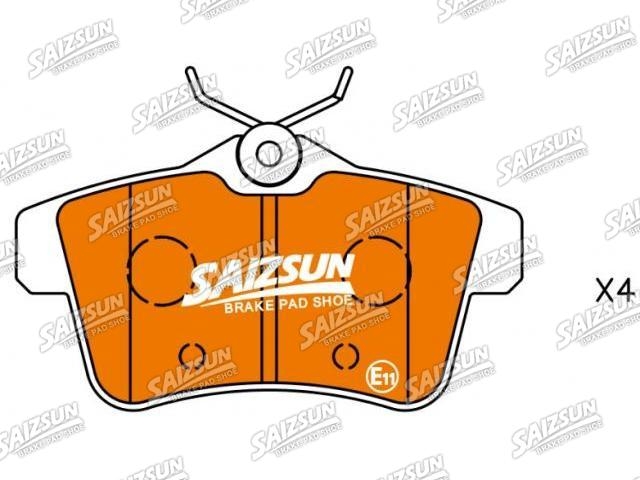 тормозная кладка Brake Pad Set:4254.44