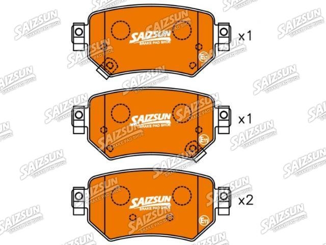 тормозная кладка Brake Pad Set:GMY0-26-43ZA