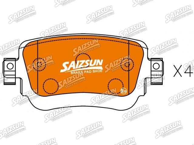 тормозная кладка Brake Pad Set:800000193