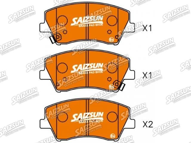тормозная кладка Brake Pad Set:58101-F3A00