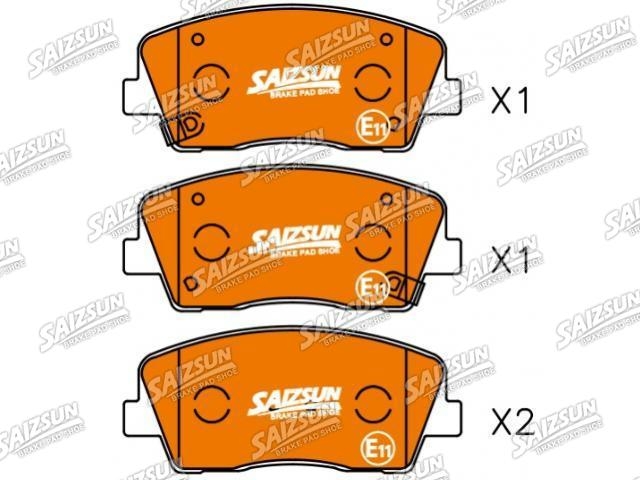 тормозная кладка Brake Pad Set:58302-2WA30