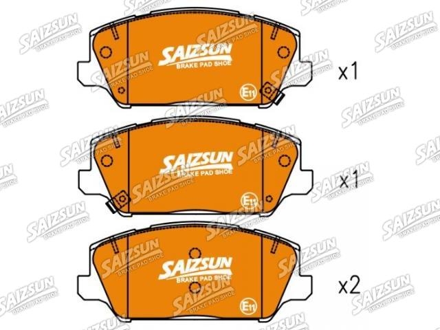 тормозная кладка Brake Pad Set:58101-F6A20