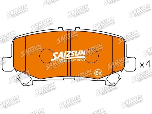 тормозная кладка Brake Pad Set:04466-26030