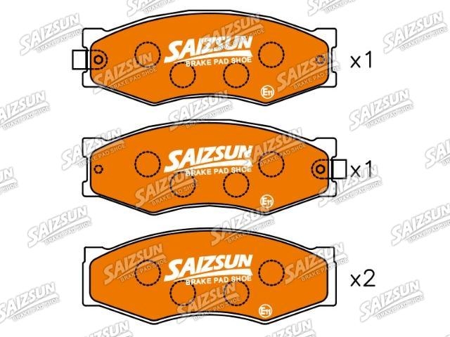 тормозная кладка Brake Pad Set:41060-09W25