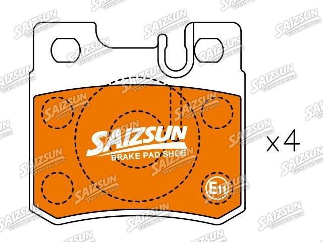 тормозная кладка Brake Pad Set:001 420 02 20